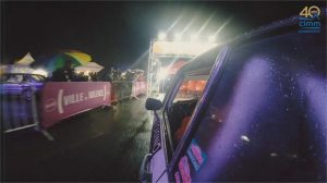 arrivée nuit rallye ourson merchandising